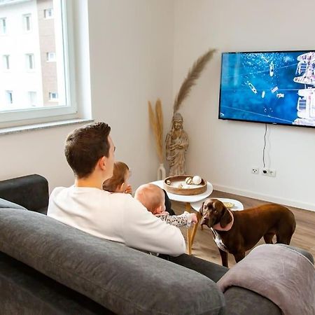 Grosse Cozy 4-Zi-Whg Mit Balkon Naehe Europa Park Und Rulantica Lägenhet Lahr  Exteriör bild